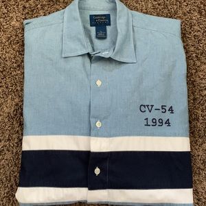 Old School Cambridge classics Mervyns 1994 button down